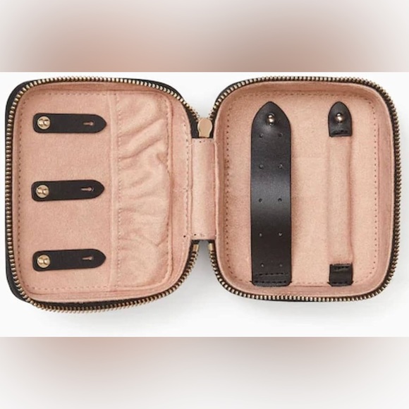 Kate Spade Sparkly Glitter Travel Jewelry Holder With Gift Box & Gift Bag NWT - Picture 2 of 11